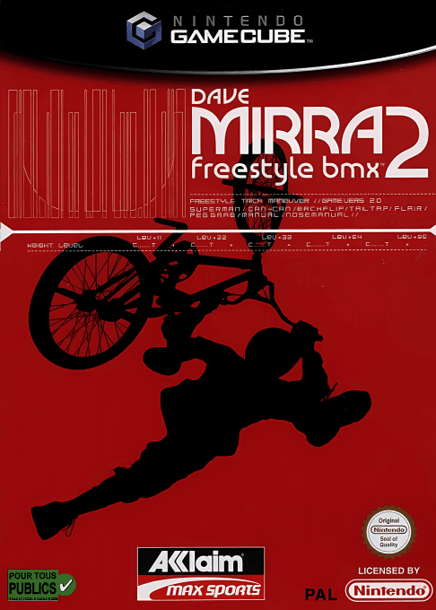 Dave Mirra Freestyle BMX 2