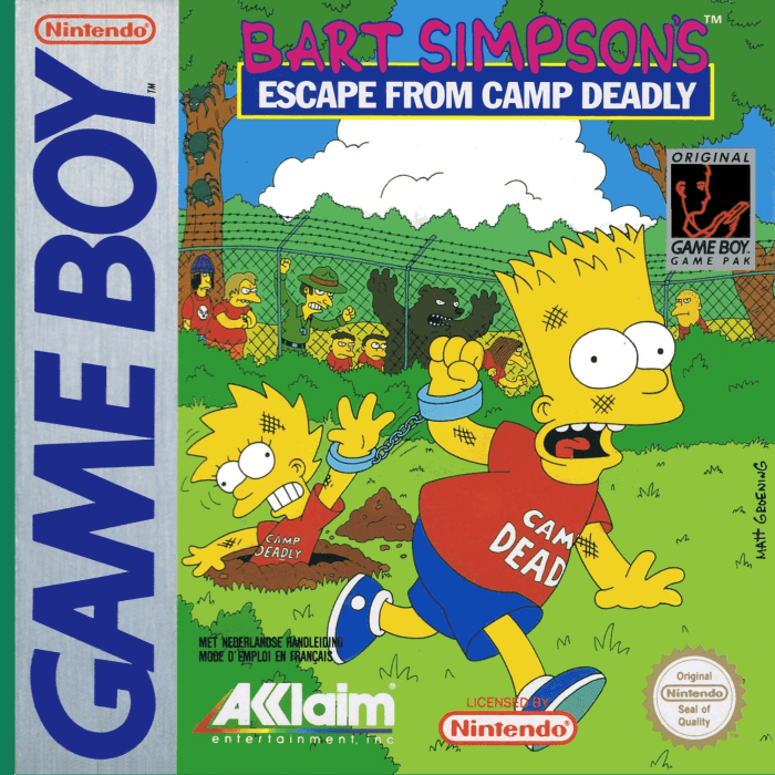 Bart Simpson's Escape from Camp Deadly
