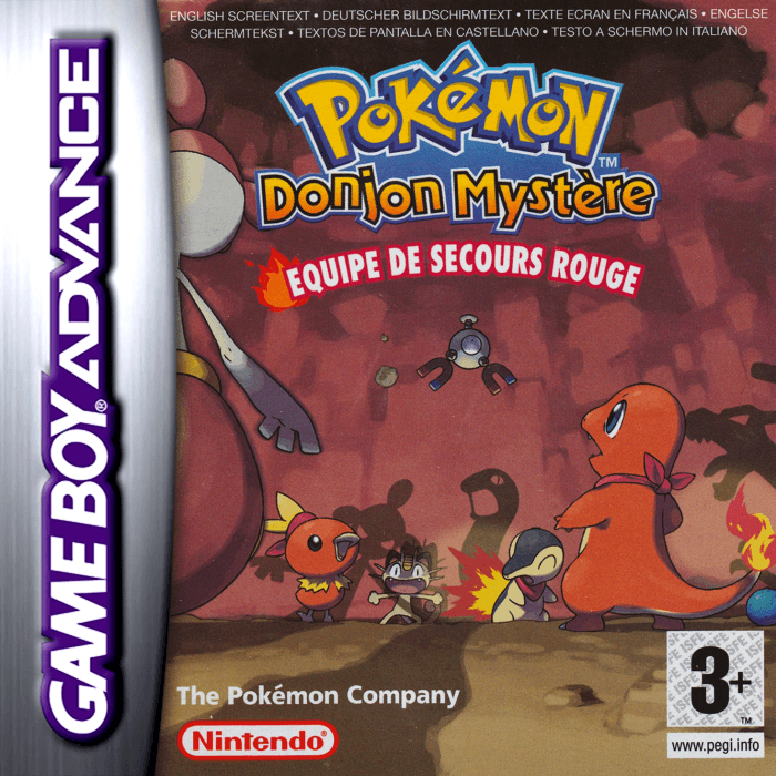 Pokémon Donjon Mystère : Équipe de Secours Rouge