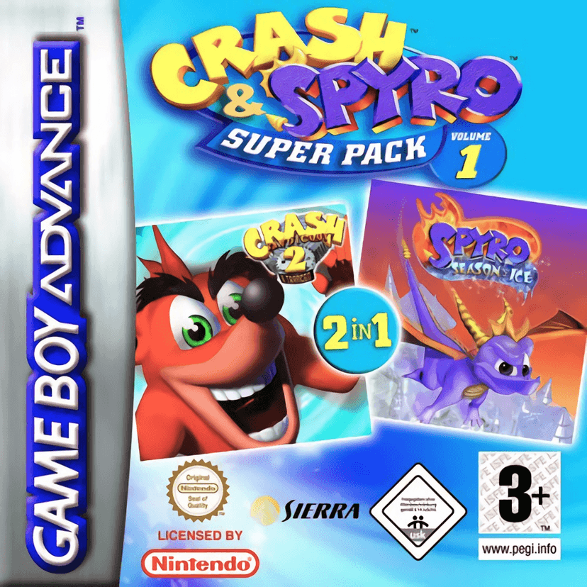 Crash & Spyro Super Pack Volume 1
