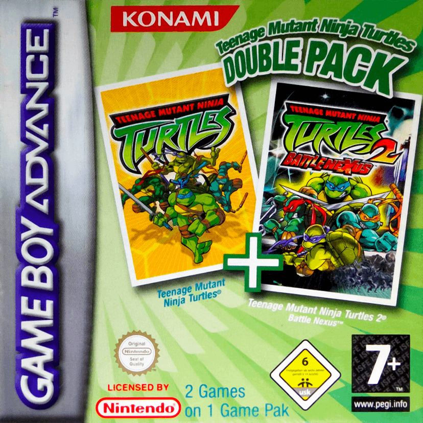 Teenage Mutant Ninja Turtles Double Pack