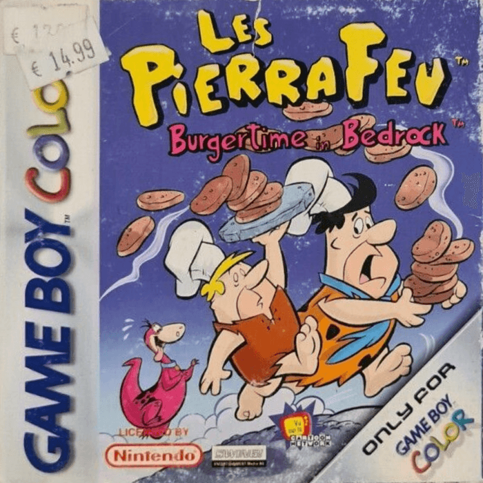 Les Pierrafeu : Burgertime in Bedrock