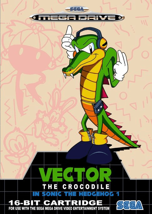 Vector the Crocodile in Sonic the Hedgehog