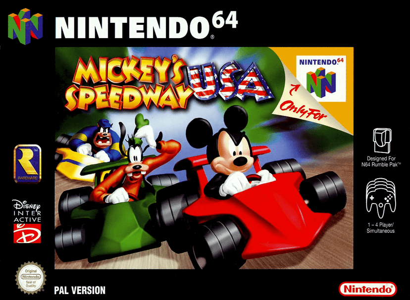 Mickey's Speedway USA: Huey
