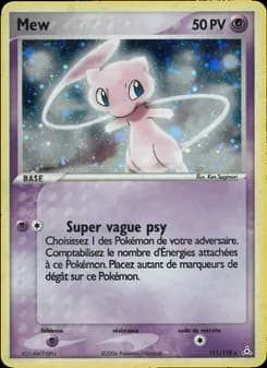 Mew 111 — EX Fantômes Holon