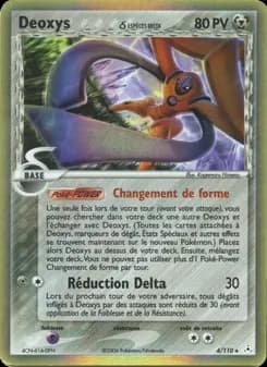 Deoxys δ 4 — EX Fantômes Holon