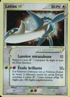 Latios ☆ 106 — EX Deoxys