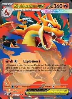Méga-Dracaufeu Y-ex 022 — Héros Transcendants