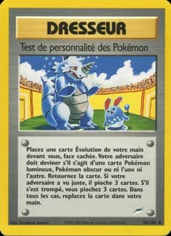 Test de personnalité des Pokémon