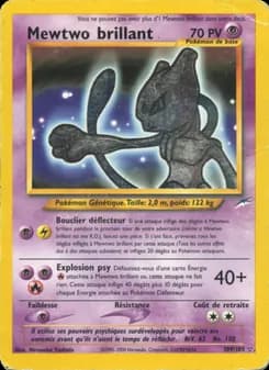 Mewtwo brillant 109 — Neo Destiny