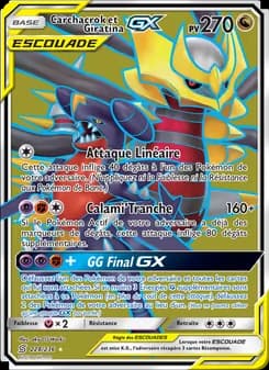 Carchacrok et Giratina GX