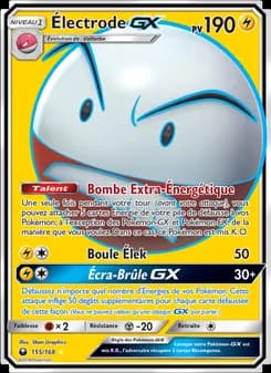 Électrode GX