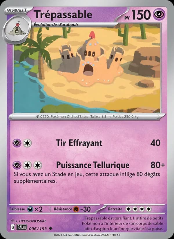 Trépassable