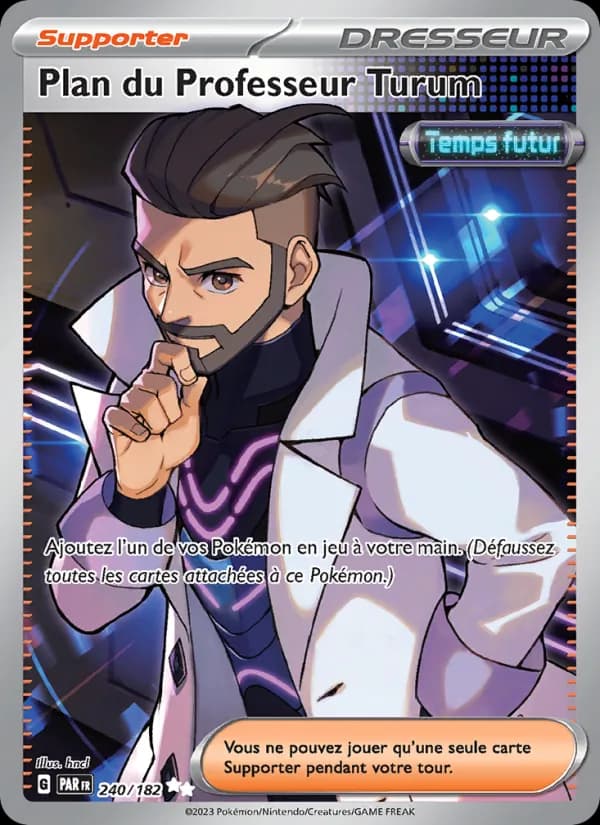 Plan du Professeur Turum
