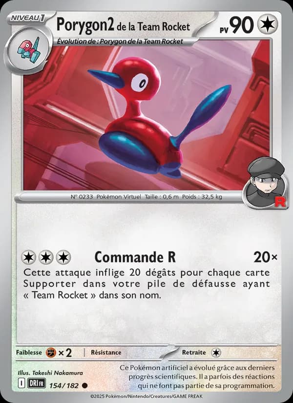 Porygon2 de la Team Rocket