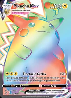 Pikachu VMAX 188 — Voltage Éclatant