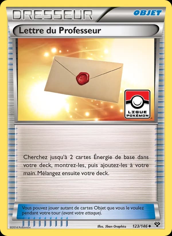 Lettre du Professeur