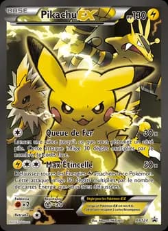 Pikachu EX XY124 — Promo XY