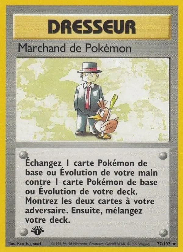 Marchand de Pokémon