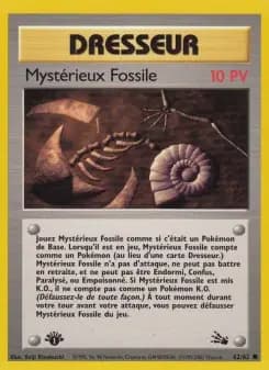 Mystérieux Fossile