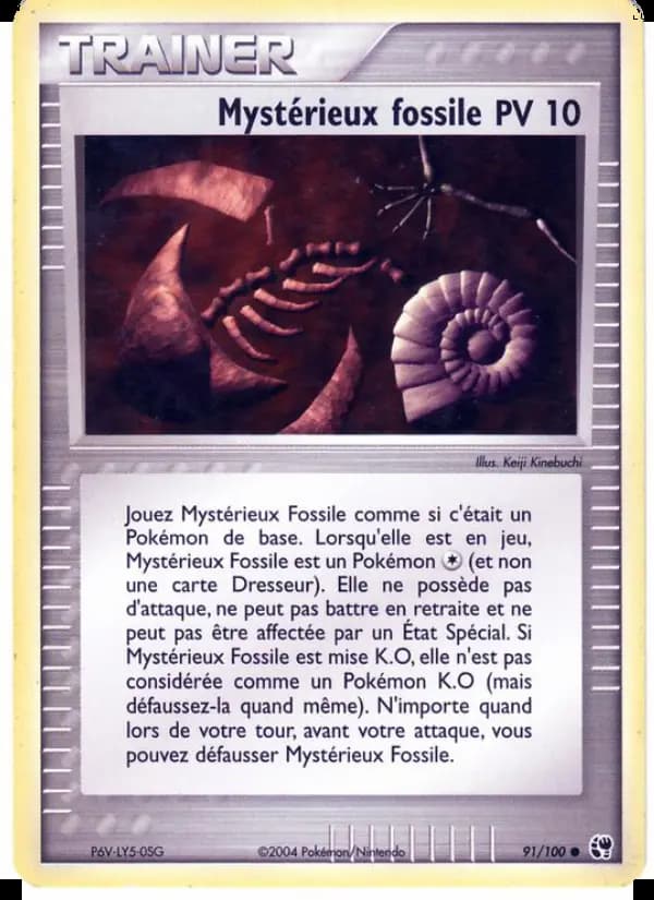 Mystérieux fossile