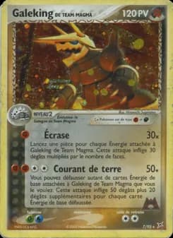 Galeking de Team Magma 7 — EX Team Magma vs Team Aqua
