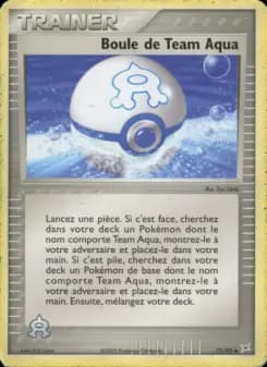 Boule de Team Aqua