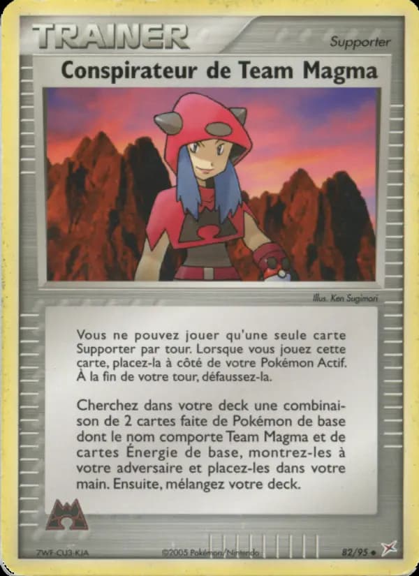 Conspirateur de Team Magma