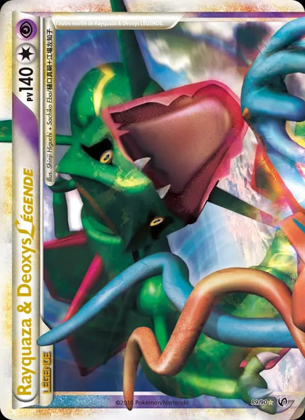 Rayquaza & Deoxys LÉGENDE