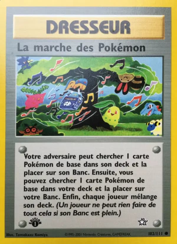 La marche des Pokémon