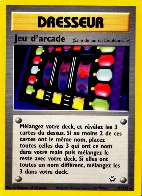 Jeu d'arcade