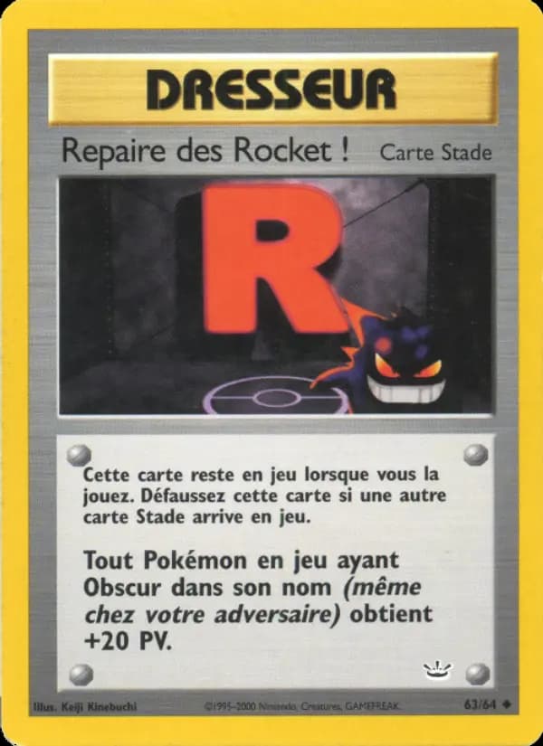 Repaire des Rocket !