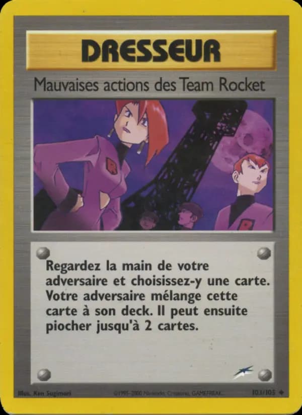 Mauvaises actions des Team Rocket