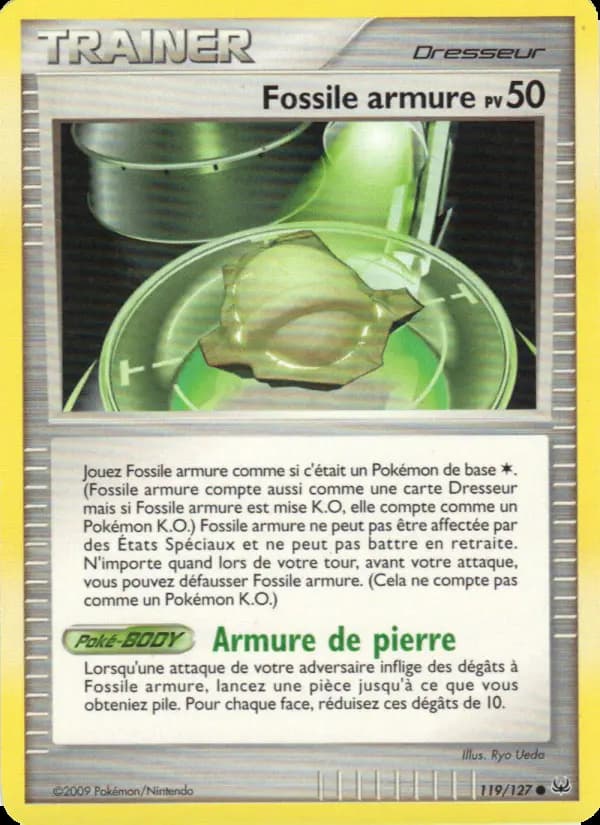 Fossile armure