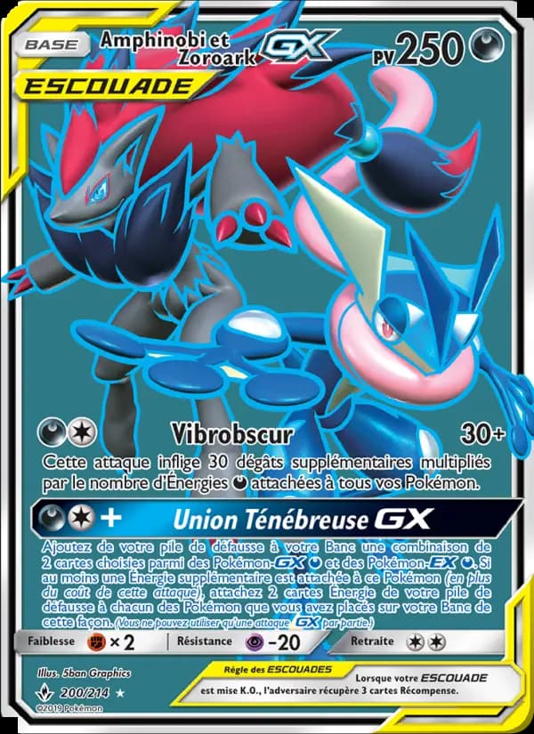 Amphinobi et Zoroark GX