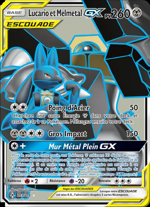 Lucario et Melmetal GX