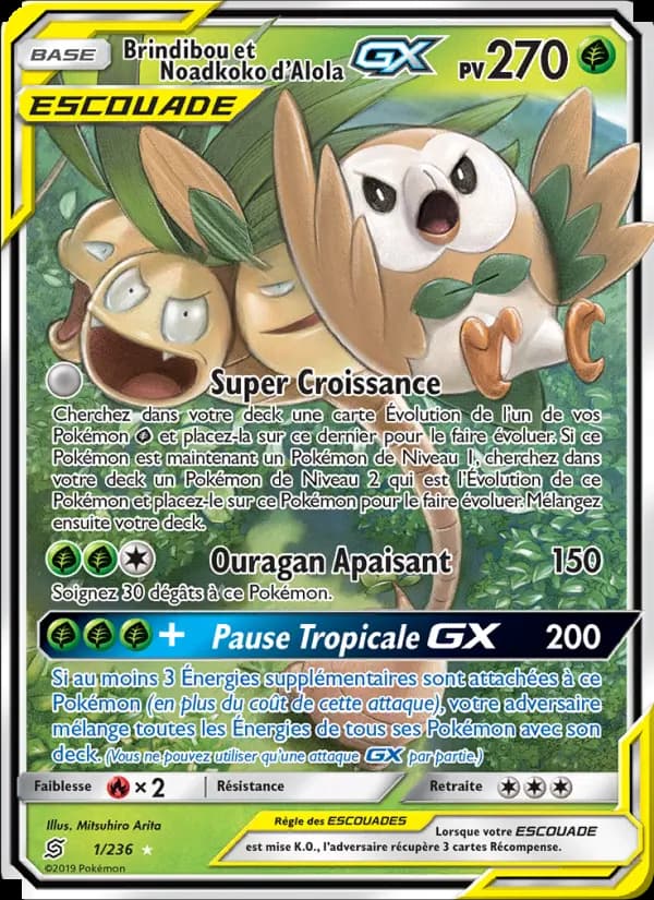 Brindibou et Noadkoko d’Alola GX