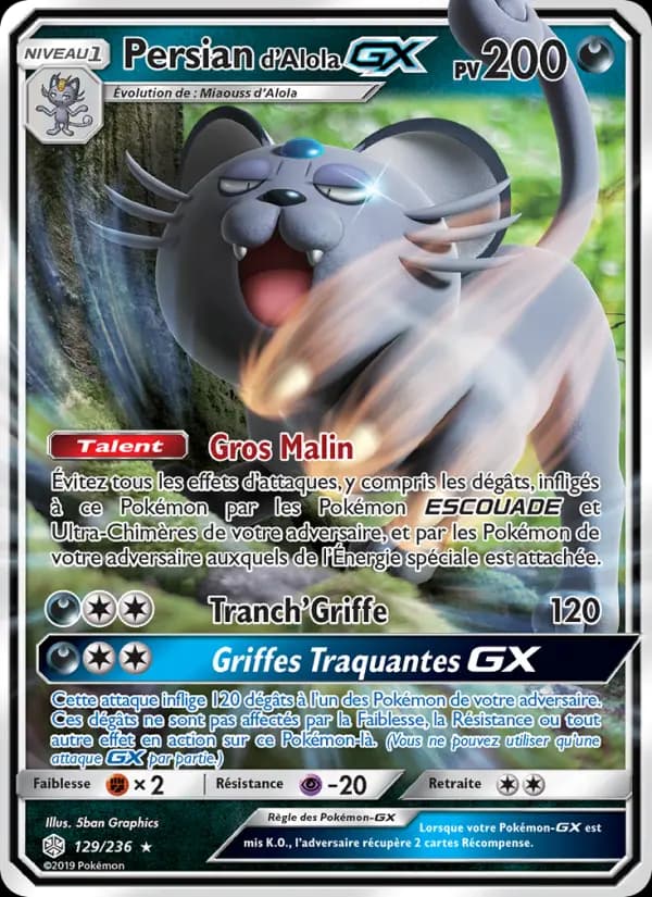 Persian d’Alola GX