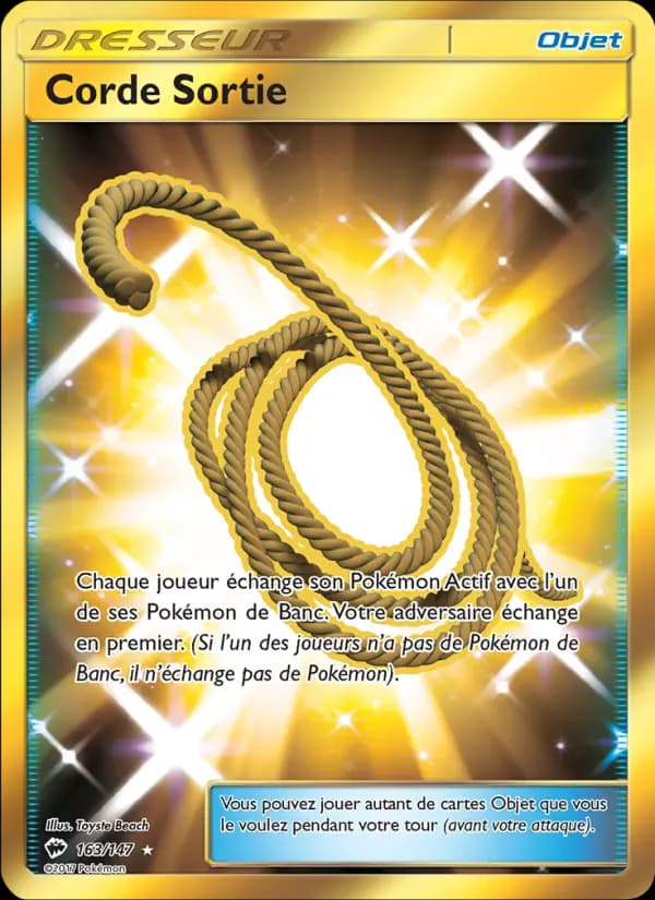 Corde Sortie