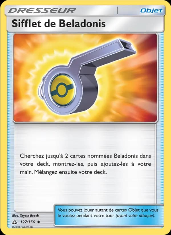 Sifflet de Beladonis