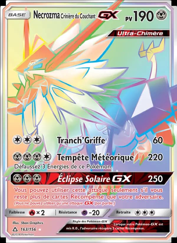 Necrozma Crinière du Couchant GX