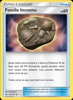 Fossile Inconnu