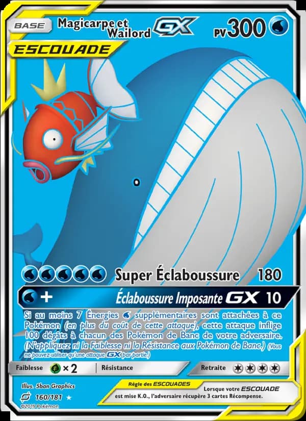 Magicarpe et Wailord GX