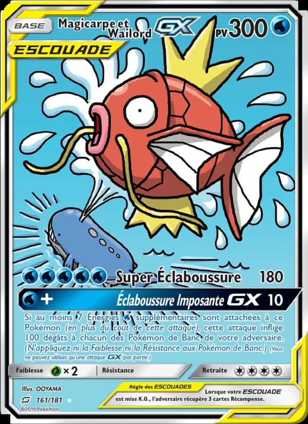 Magicarpe et Wailord GX