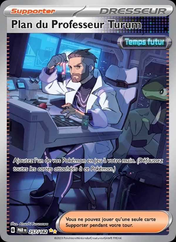 Plan du Professeur Turum