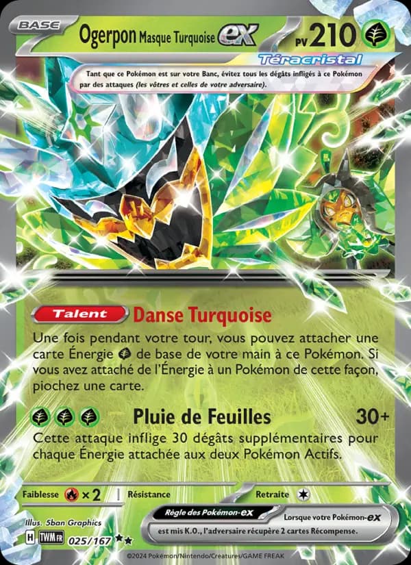Ogerpon Masque Turquoise ex