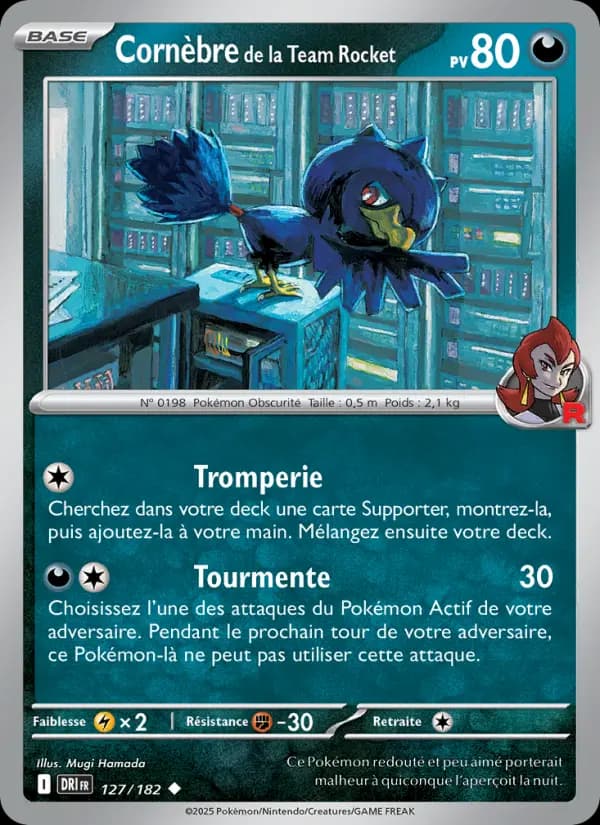 Cornèbre de la Team Rocket