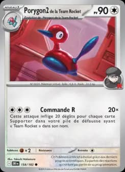 Porygon2 de la Team Rocket