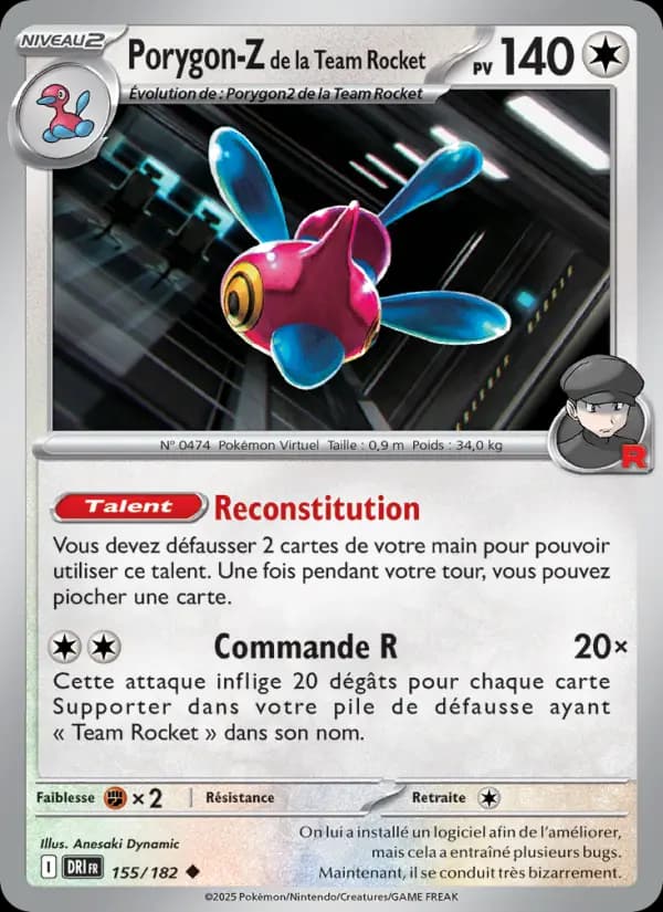 Porygon-Z de la Team Rocket