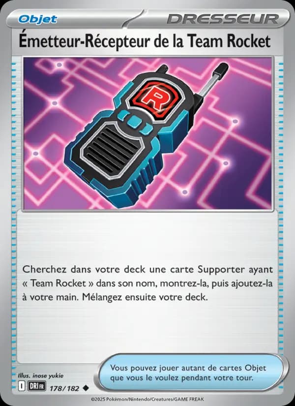 Émetteur-Récepteur de la Team Rocket